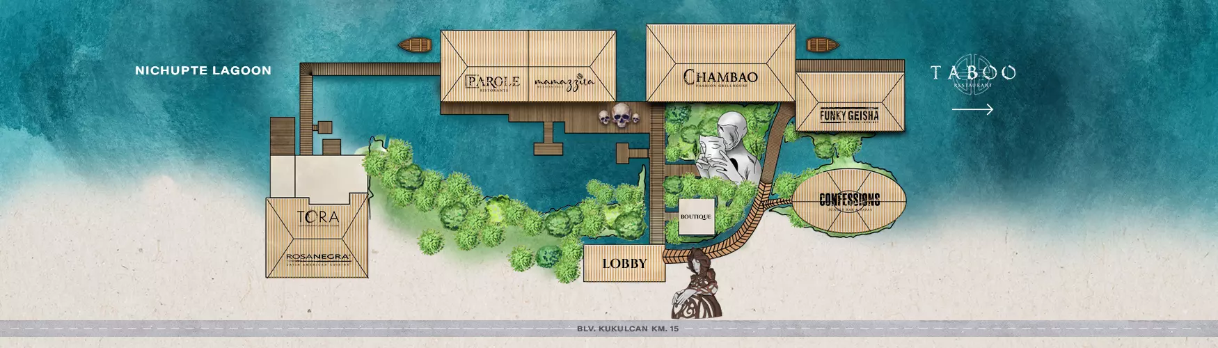 Mapa - Bohemian Square